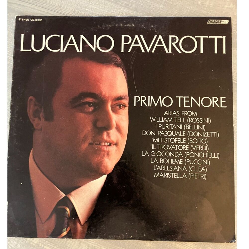 Luciano Pavarotti "Primo Tenore" vinyl